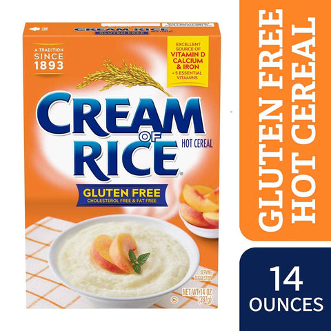 Cream of Rice Gluten Free Hot Cereal, 14 Ounce (Pack of 12)