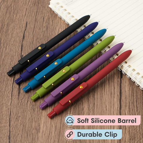 Ddaowanx Colored Gel Pens,0.5mm Fine Point Smooth Writing Color Ink Pens
