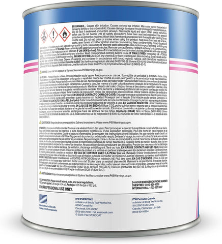 Evercoat Rage Ultra - Sanding Body Filler for Steel, Fiberglass, Aluminum and More - 128 Fl Oz