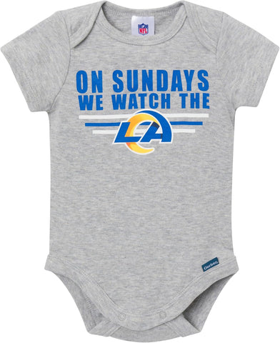 Gerber NFL Baby Boys 3-Pack Onesie Bodysuit
