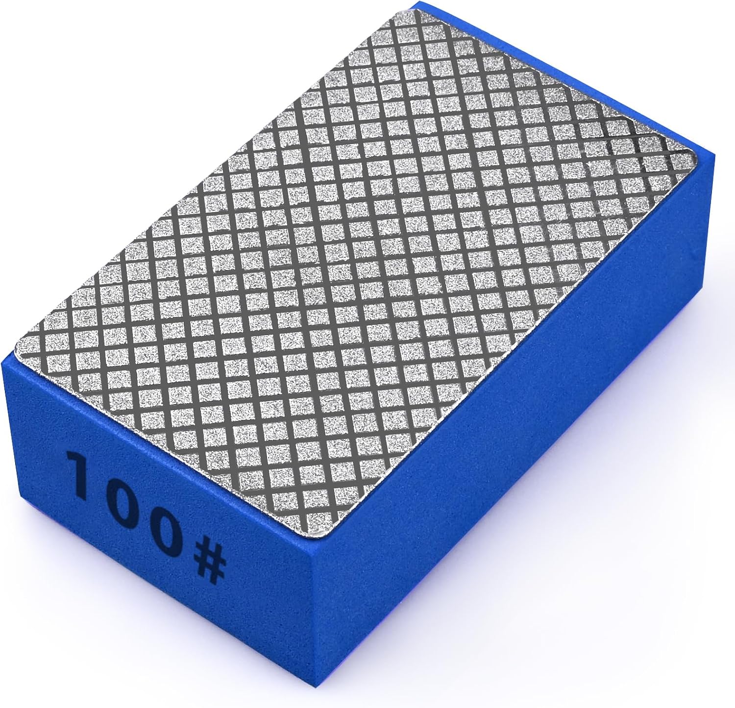 6pcs Diamond Hand Polishing Pads for Ceramic Tile Glass Grinding,Sanding Blocks 60#,120#,240#,400#,800#,1000#