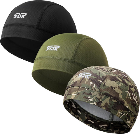 AUSFLUG Skull Cap Helmet Liner, Breathable Cooling Moisture-Wicking