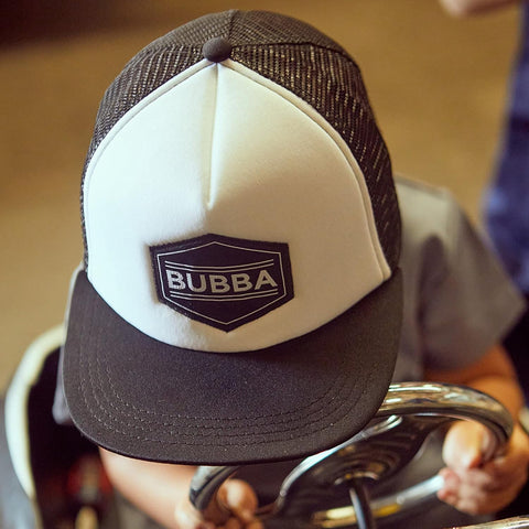Baby Hats - Baseball Hat, Newborn Youth Flat Brim Mesh Trucker Surf Skate Bubba Bro Fitted Beach Cap Gorros para Bebes