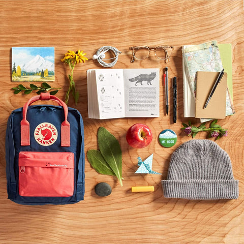 Fjällräven Kanken Mini Backpack - Compact Everyday Carry, Durable Vinylon Fabric - Travel
