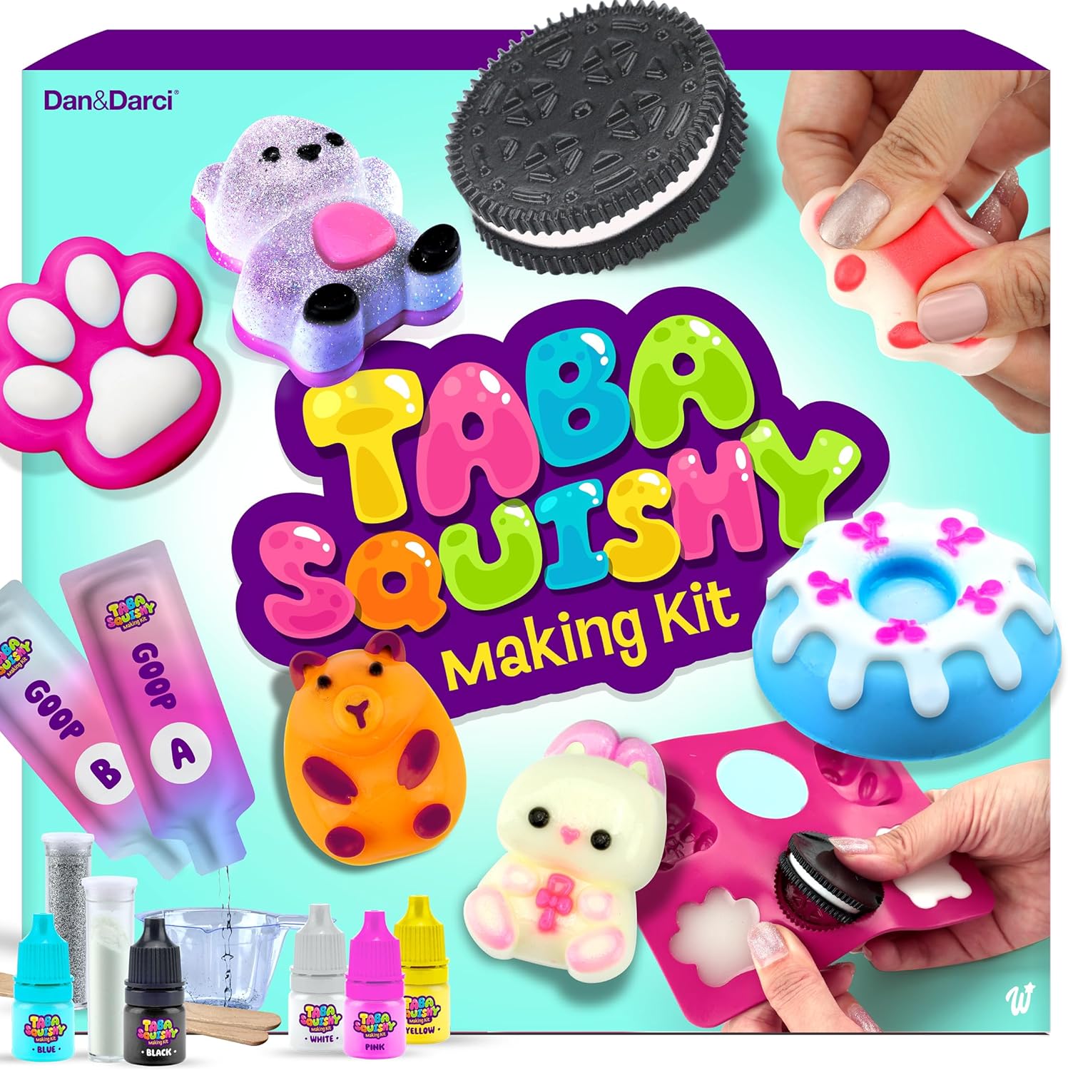 Taba Squishy Making Kit for Kids - Squishies Craft Kits - Gifts for Girls