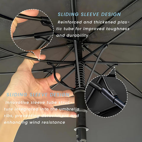 54/62/68/72 Inch Large Golf Umbrella Windproof Auto Open for Rain
