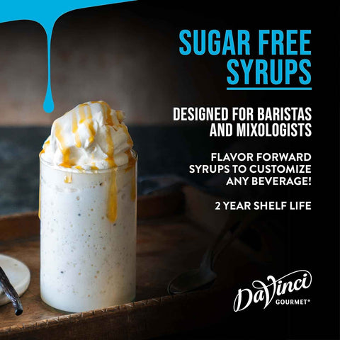 DaVinci Gourmet Sugar-Free Original Hazelnut Syrup, 25.4 Fluid Ounces (Pack of 4)