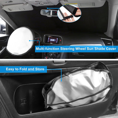Windshield Sun Shade for 2015-2026 Ford F150 F-150 Accessories