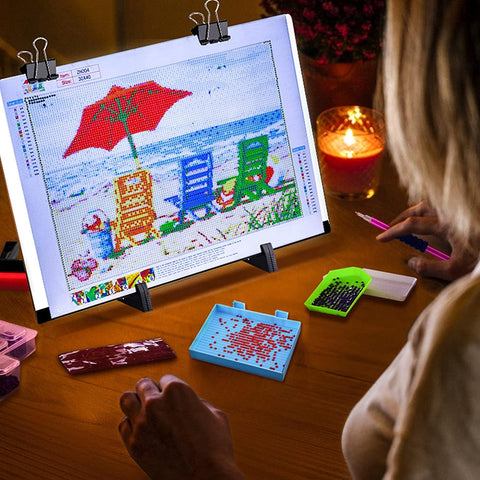 Ratukall A3 LED Light Pad for Diamond Painting, USB Powered Light Board Kit