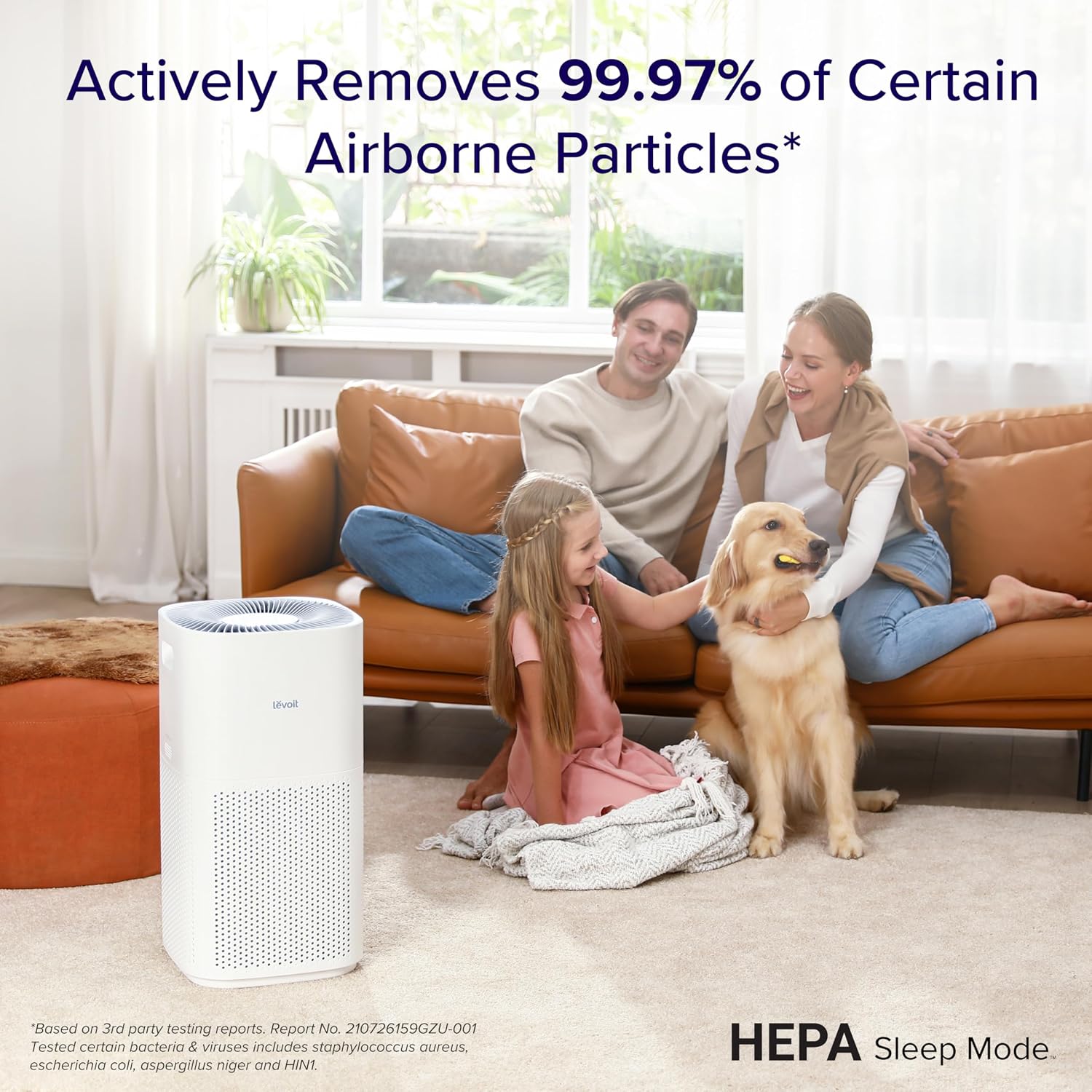 Levoit Smart Air Purifiers for Home Large Room up to 2933 Ft², Core 600S-P