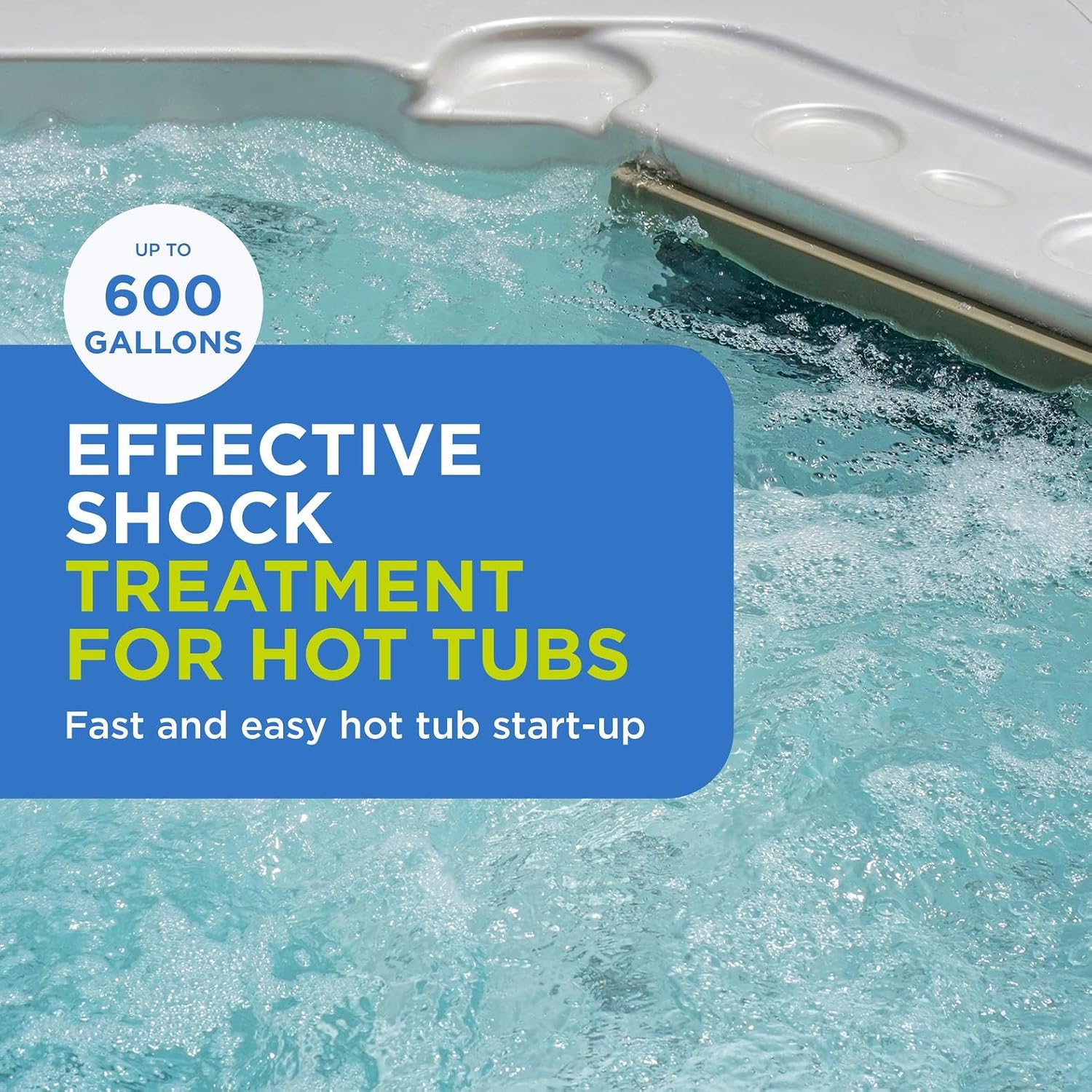 FROG Jump Start, Single Dose Chlorine Shock for Hot Tubs, 12 Pack
