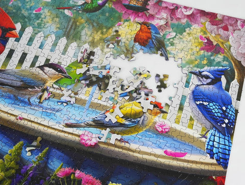 Springbok Birds of Spring 500 Piece Jigsaw Puzzle for Adults