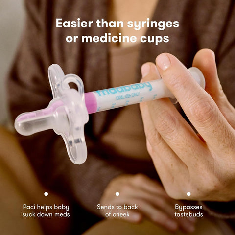 Frida Baby Medicine Pacifier Syringe, Accu-Dose Paci, Medi Frida, Fuss Free