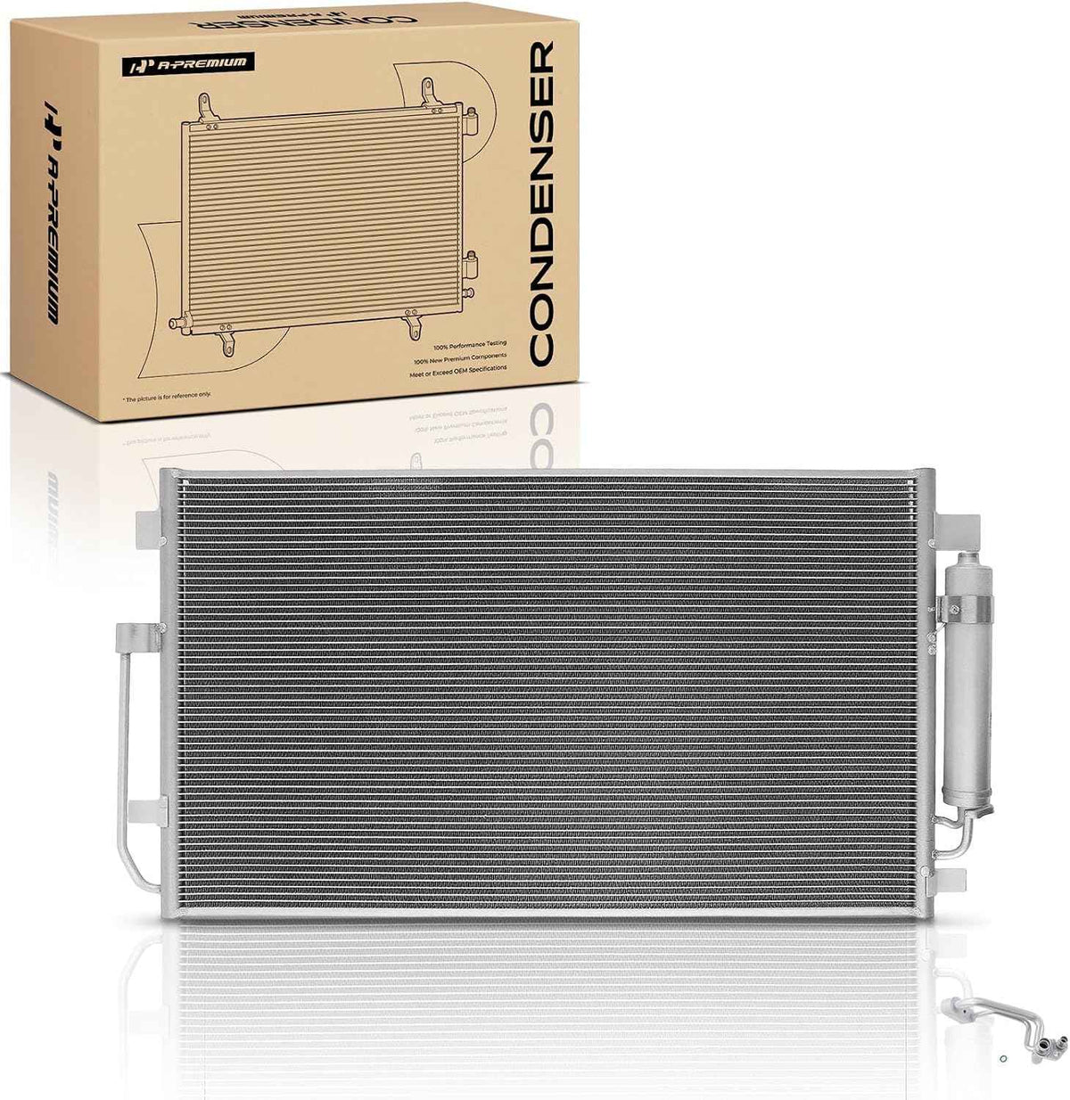 A-Premium Air Conditioning Condenser Compatible with Nissan