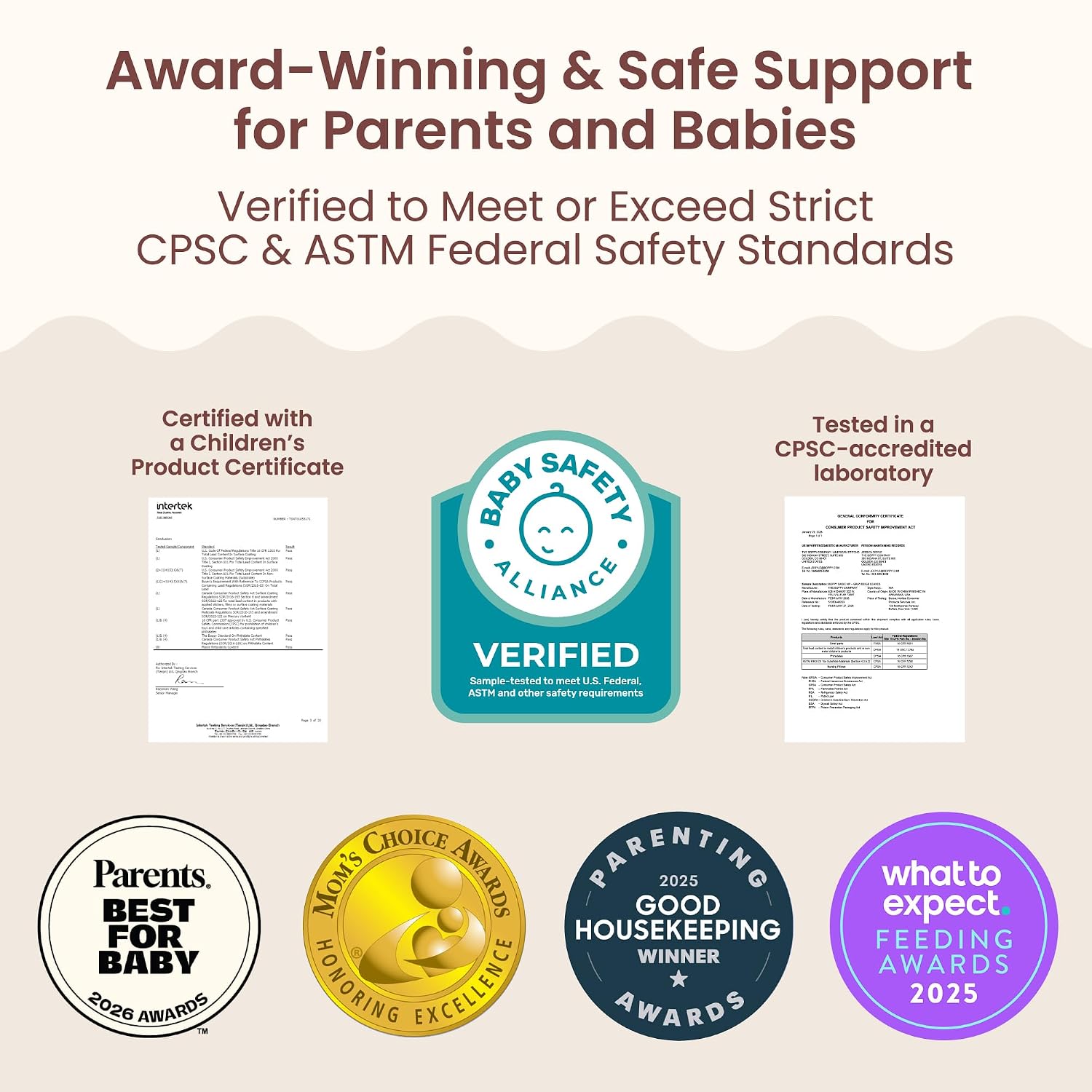 Boppy Nursing Pillow, Safe Ergonomic Breastfeeding & Baby Feeding Support