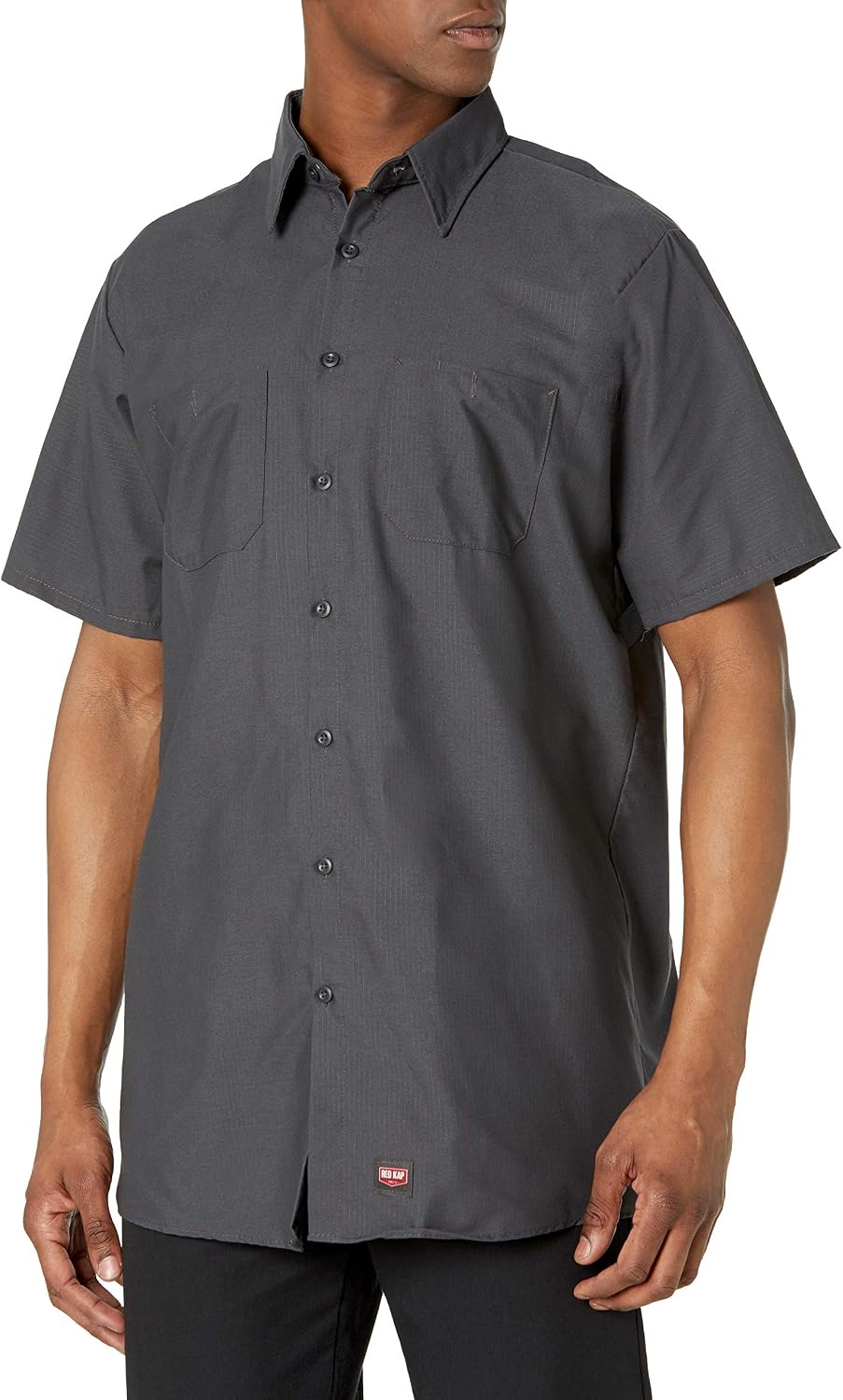 Red Kap Mens Short Sleeve Work Shirt with Mimix