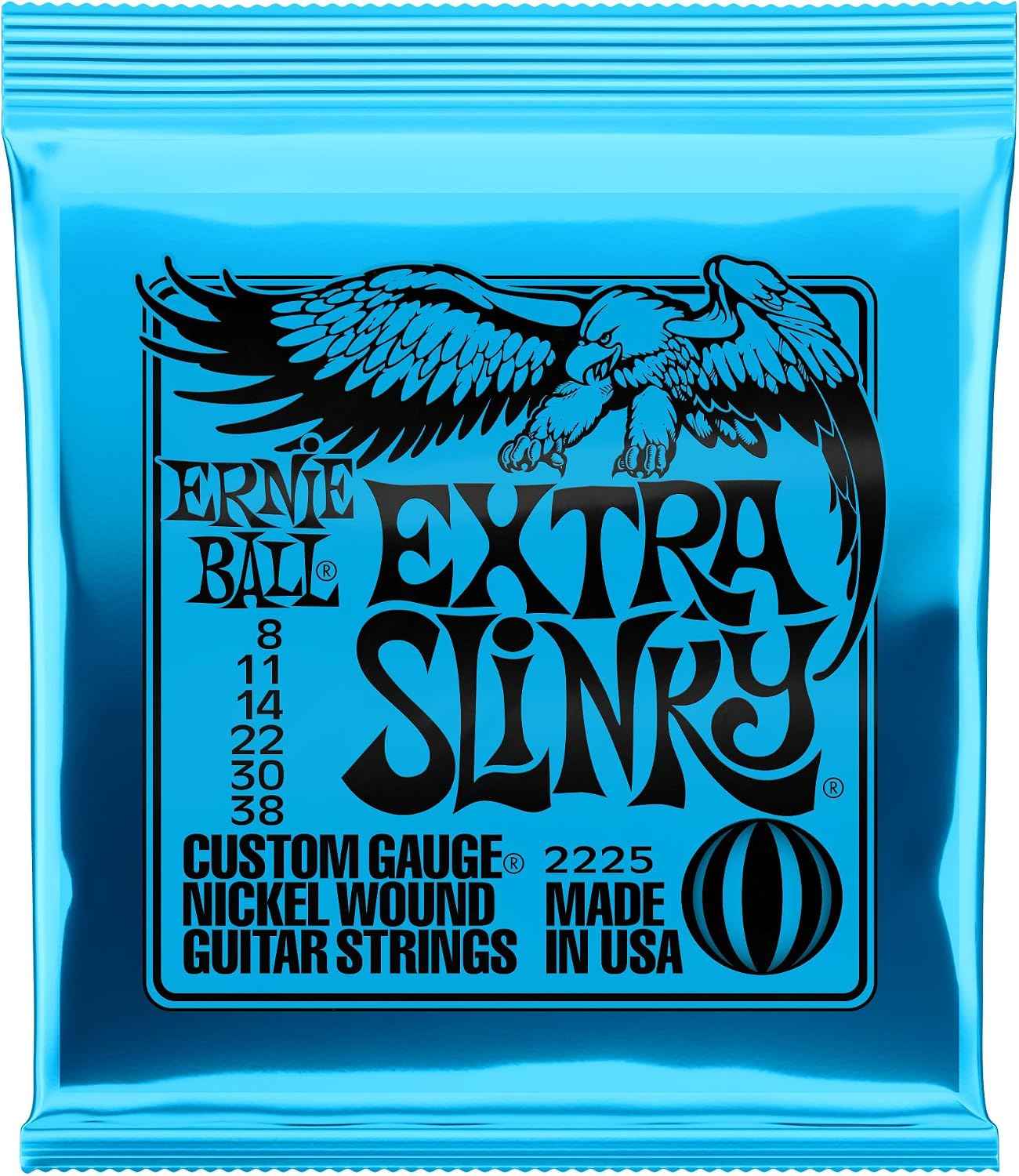 Ernie Ball Ultra Slinky Nickel Wound Electric Guitar Strings 3-pack, 10-48 Gauge (P03227)