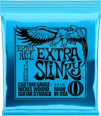 Ernie Ball Regular Slinky Nickel Wound Electric Guitar Strings, 10-46 Gauge (P02221)