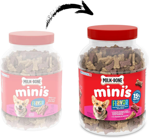 Milk-Bone Flavor Snacks Mini’s Dog Treats, 36 Oz.