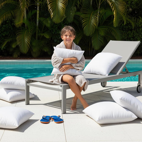 Utopia Bedding 18x18 Outdoor Pillows, Water Resistant Throw Pillows, 2-Pack