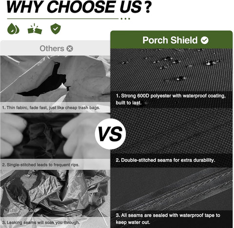Porch Shield Waterproof Round Solo Stove Bonfire Cover 22 inch