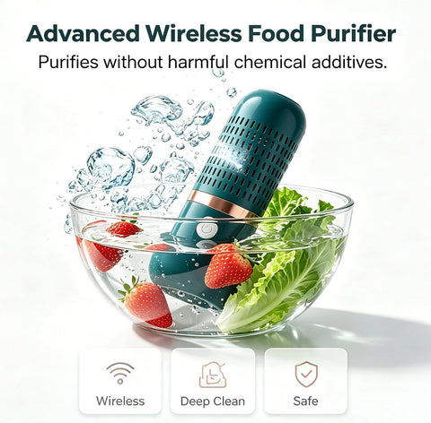 Portable Fruit and Vegetable Washing Machine, 2026 New Food Purifier