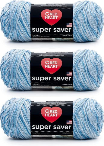 RED HEART Super Saver Yarn, Bright Yellow