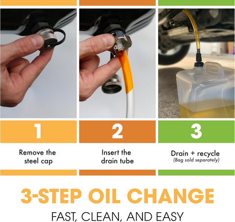 ValvoMax Oil Drain Valve – Quick Twist Oil Drain Plug for Mess-Free DIY Oil Changes – No Tools Required – 1/2-20 Thread Size – Veteran-Owned American Brand