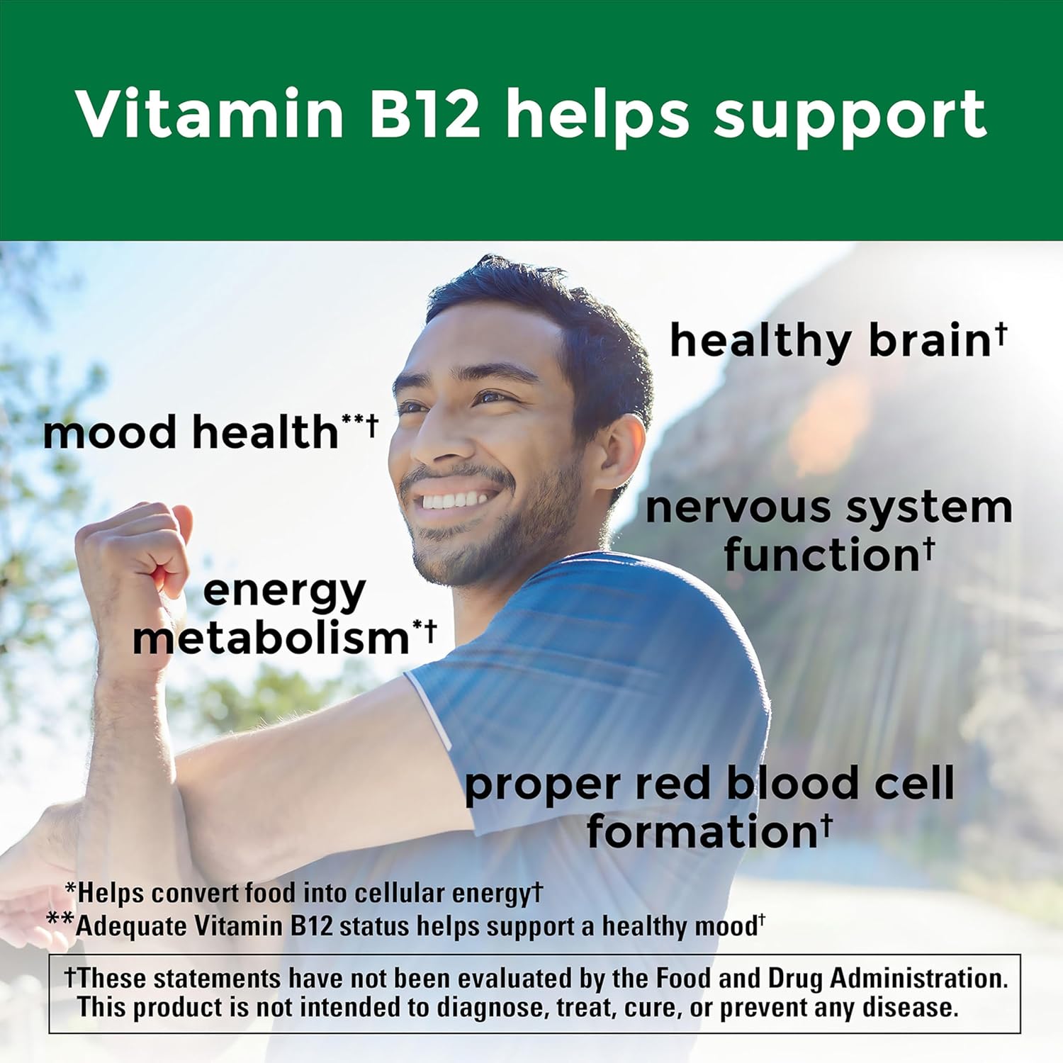 Nature Made Vitamin B12 1000 mcg, Energy Metabolism Support, 150 Softgels