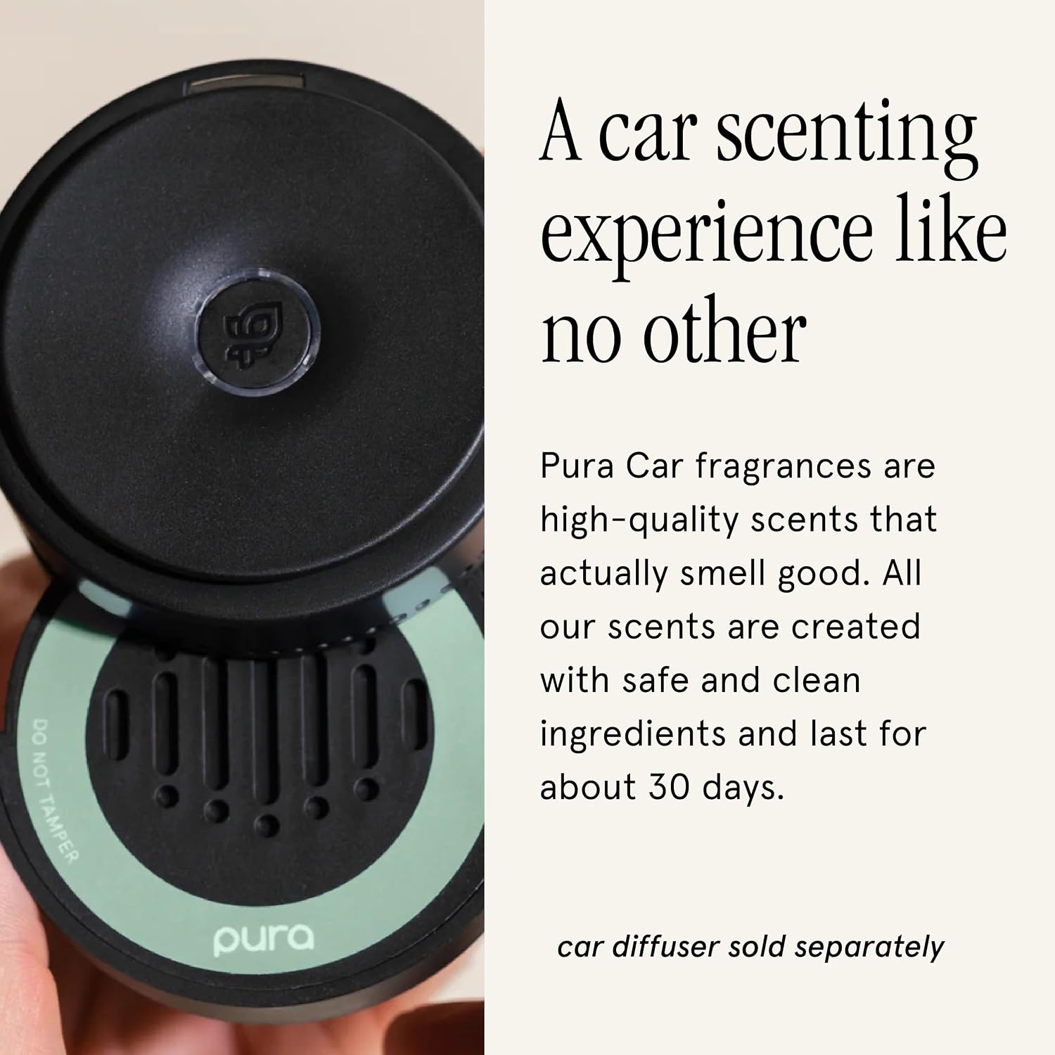Pura Car Scent Refill, Linens & Surf