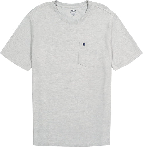 Izod Men's Saltwater Soft Wash Pocket Crew T-Shirt