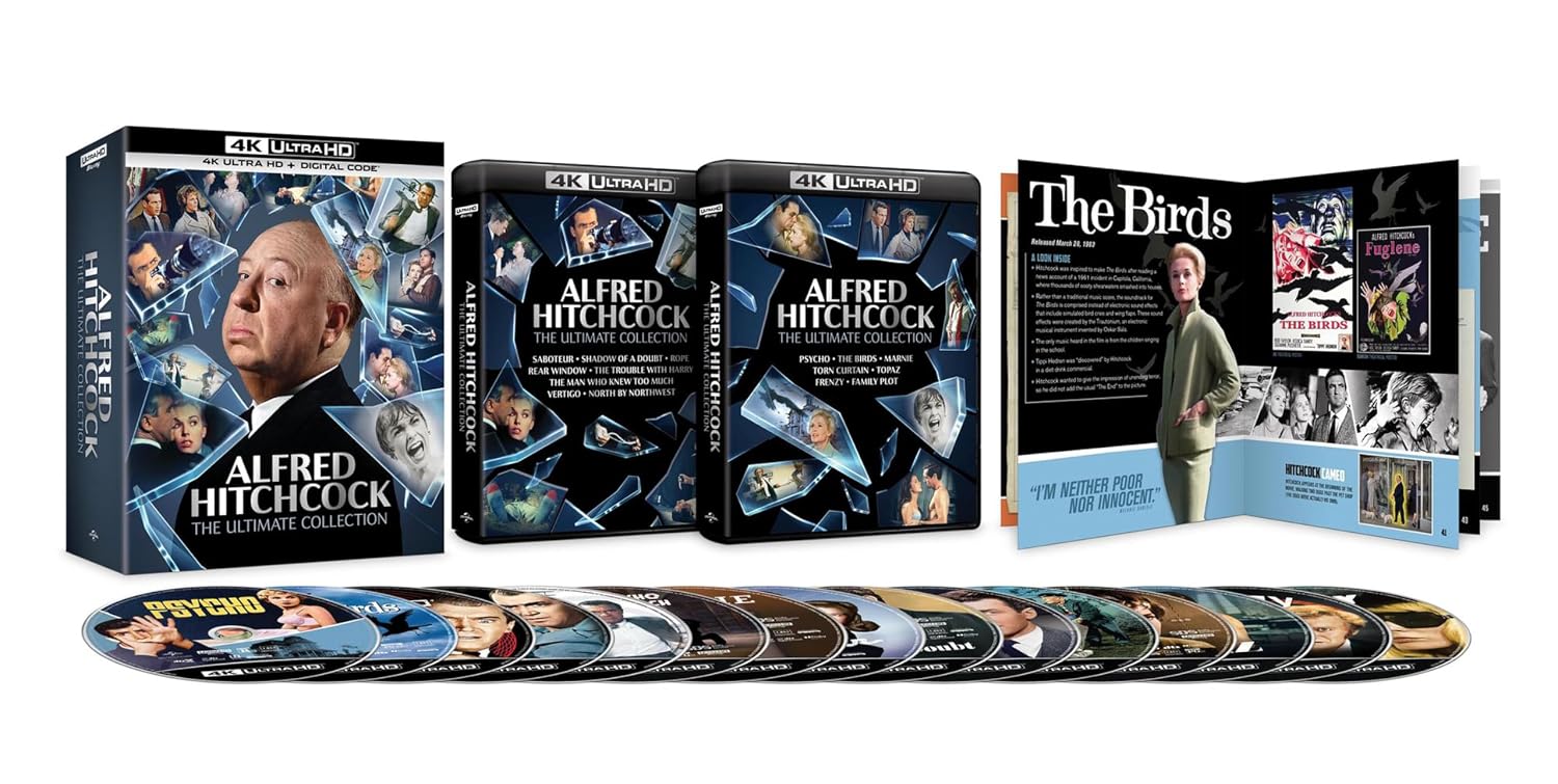 Alfred Hitchcock: The Ultimate Collection - 4K Ultra HD + Digital