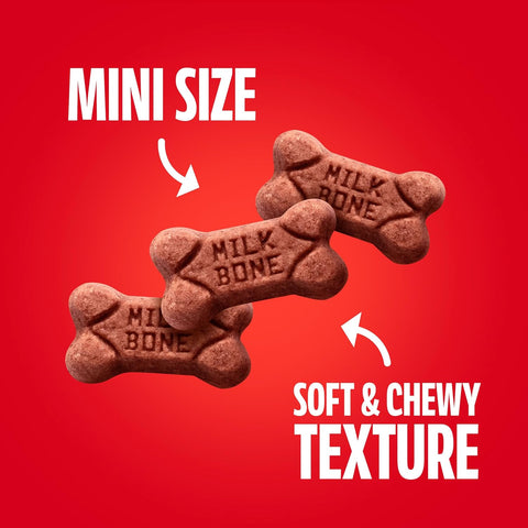 Milk-Bone Soft & Chewy Dog Training Treats, Mini Size, 18 Oz. Bag