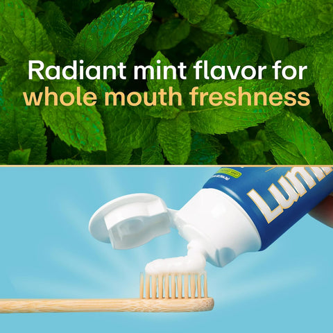 Lumineux 10% Nano Hydroxyapatite Whitening Toothpaste, 3.75 oz, 2 Pack