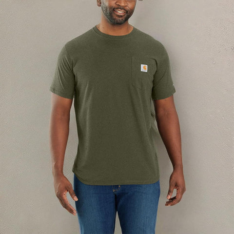 Carhartt Men's Force Relaxed Fit Midweight Short-Sleeve Pocket T-Shirt 104616