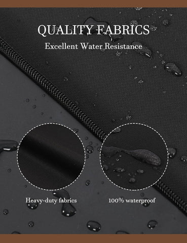 iBirdie Outdoor TV Cover 65 to 70 inch Waterproof and Weatherproof, Black