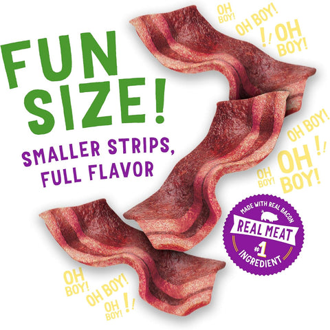 Purina Beggin' Fun Size Dog Treats, Original with Bacon, 25 oz Pouch