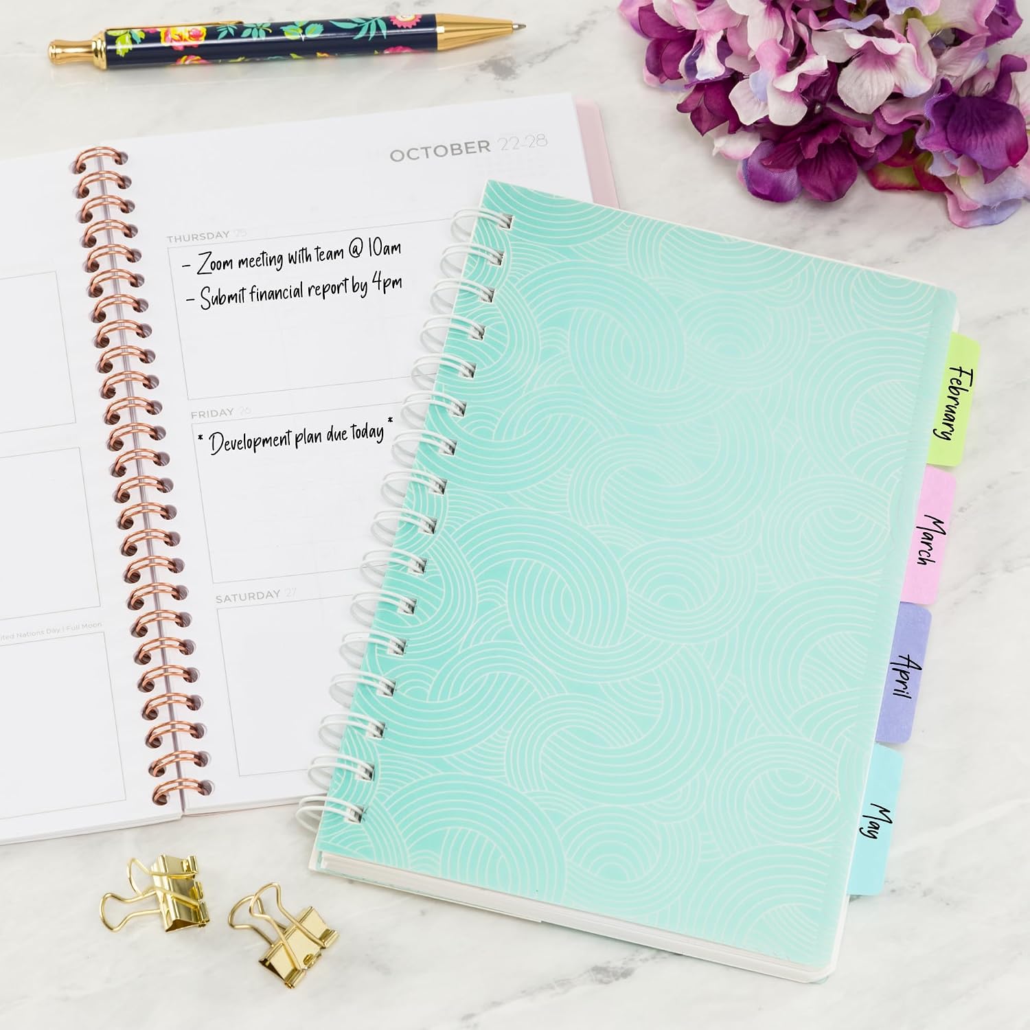 Avery® Margin Ultra Tabs®, 2.5" x 1" Repositionable, 24 Pastel Tabs
