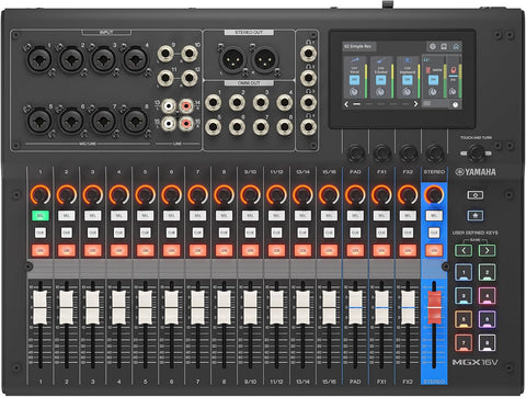Yamaha MG20 20-Input 6-Bus Mixer,Black