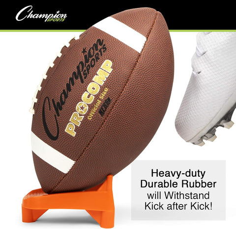 Champion Sports Football Kicking Tee – Heavy-Duty Kickoff Tee in Multiple Styles & Sizes