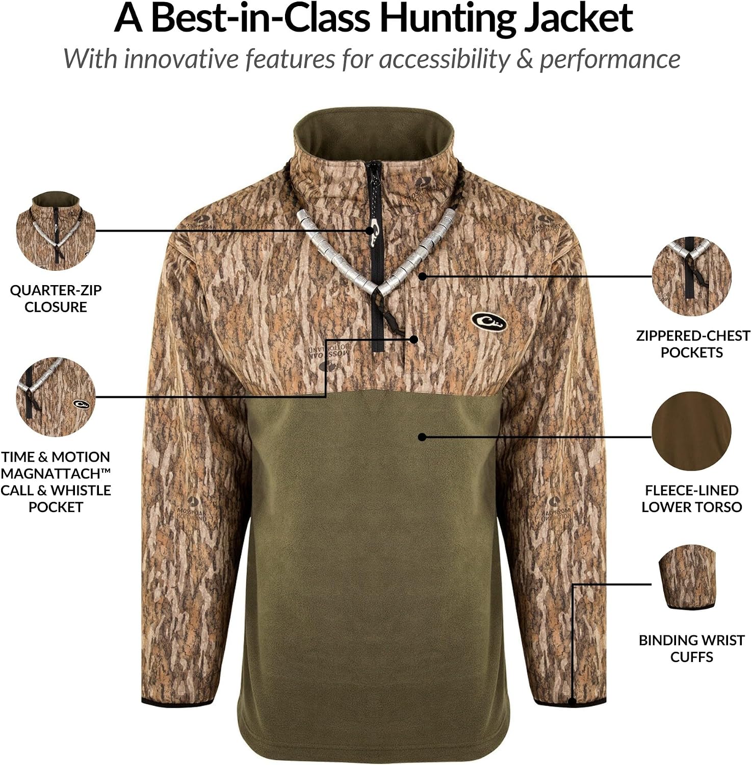 Drake Waterfowl 1/4 Zip Refuge Eqwader™