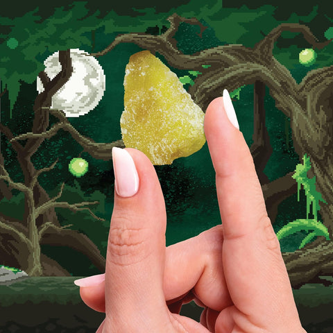 Final Boss Sour Fruit Candy, Green Apple, Level 4, 1 Pack