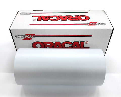 Oracal 651 Vinyl Roll 12" x 50 Yard (150 feet) (Matte White)