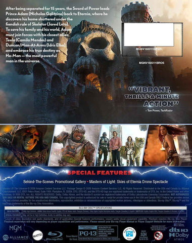 Masters Of The Universe (2026) Blu-ray