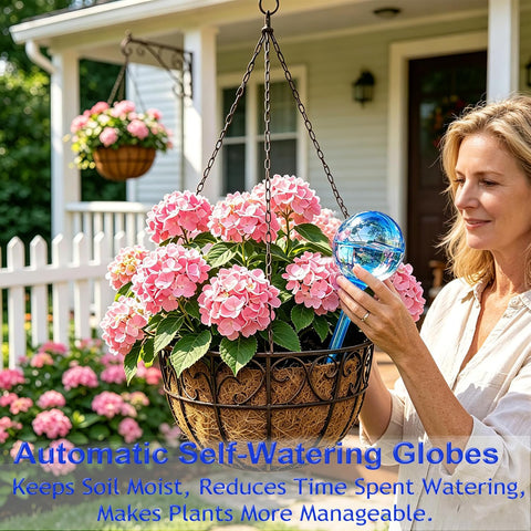 Self Watering Globes for Plant, 10pcs Auto Watering Bulb for Indoor Outdoor