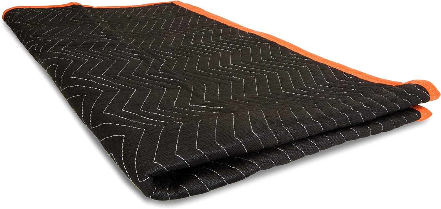 WEN 72-Inch by 80-Inch Heavy Duty Padded Moving Blankets, 4-Pack (272804)