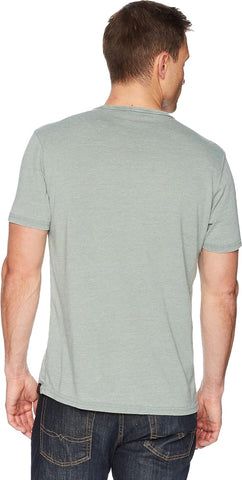 Lucky Brand Men's Venice Burnout Notch Neck Tee Shirt