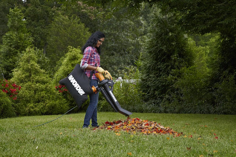 WORX Trivac 3-in-1 Electric Leaf Blower/Leaf Vacuum/Leaf Mulcher, WG509