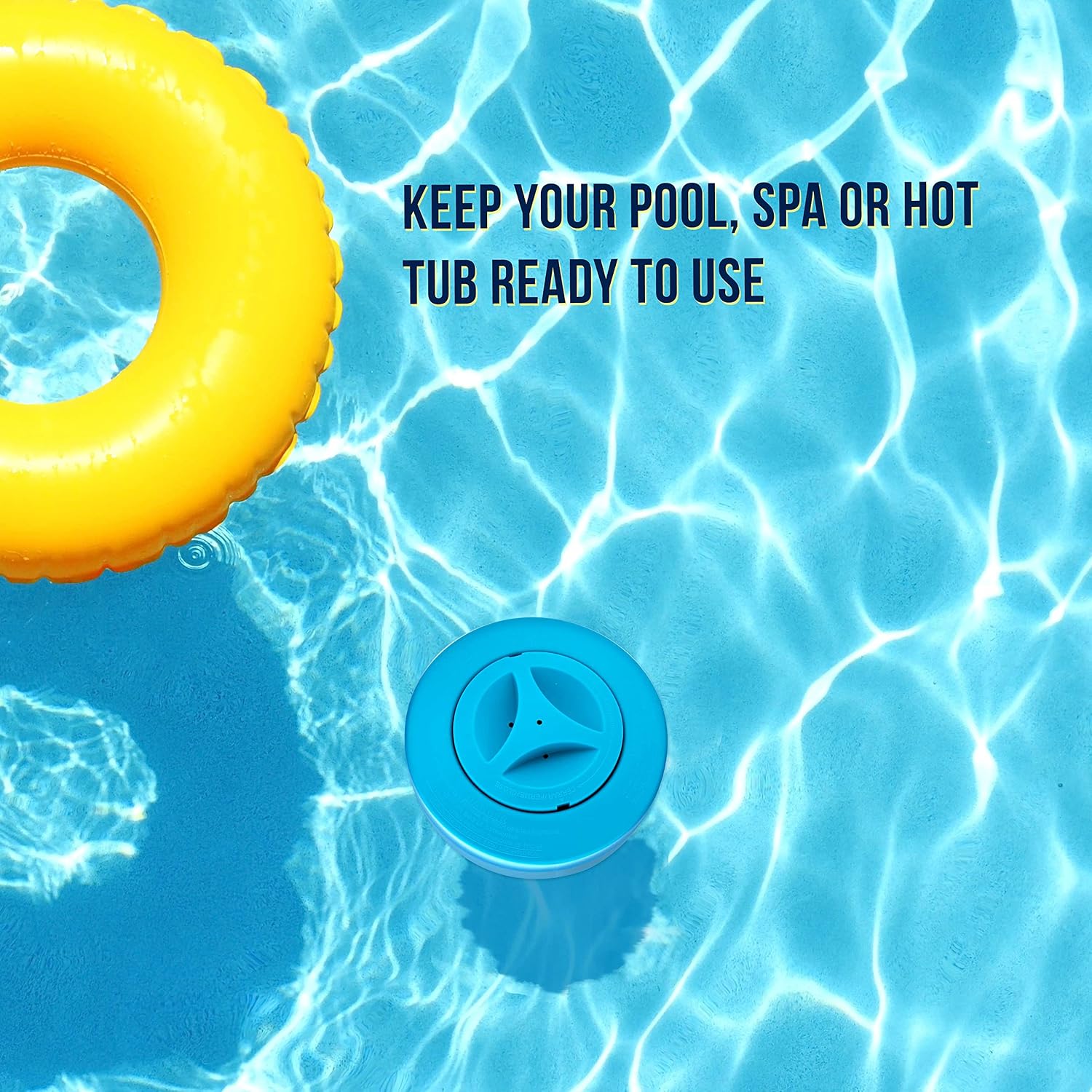 U.S. Pool Supply Pool Chlorine Floater, 3" Tablet Floating Dispenser