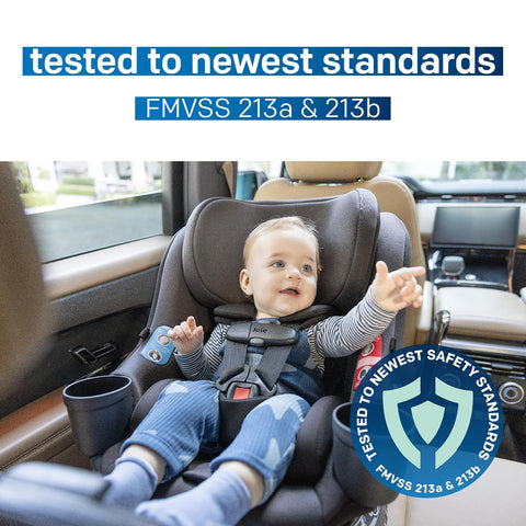Joie Chili Spin SI 360 Rotating Convertible Car Seat, 2-in-1 Rear & Forward